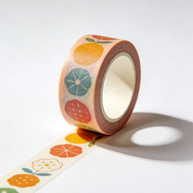 Washi tape decorativo estampado