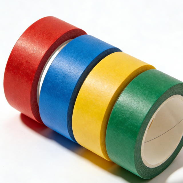 Rollos de cinta adhesiva de colores