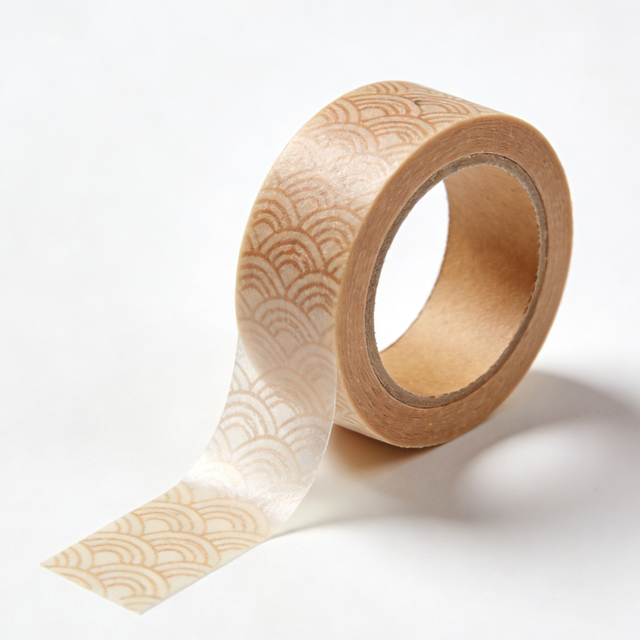 Cinta decorativa de papel impresa.