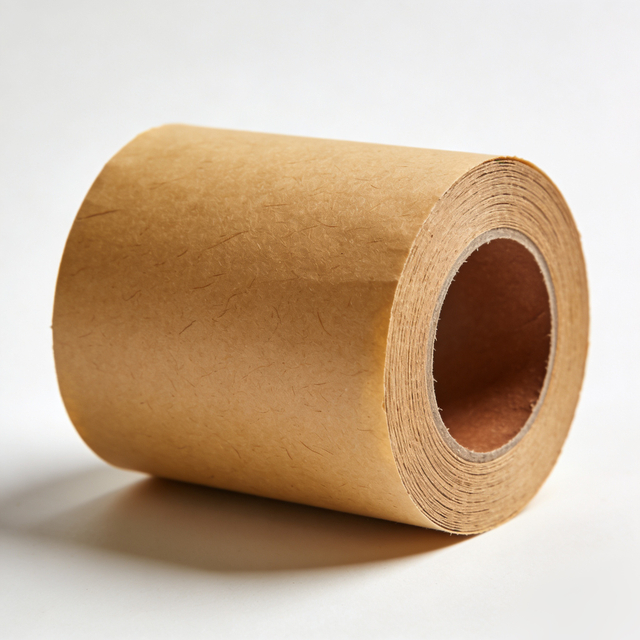 Rollo de cinta de embalaje de papel kraft